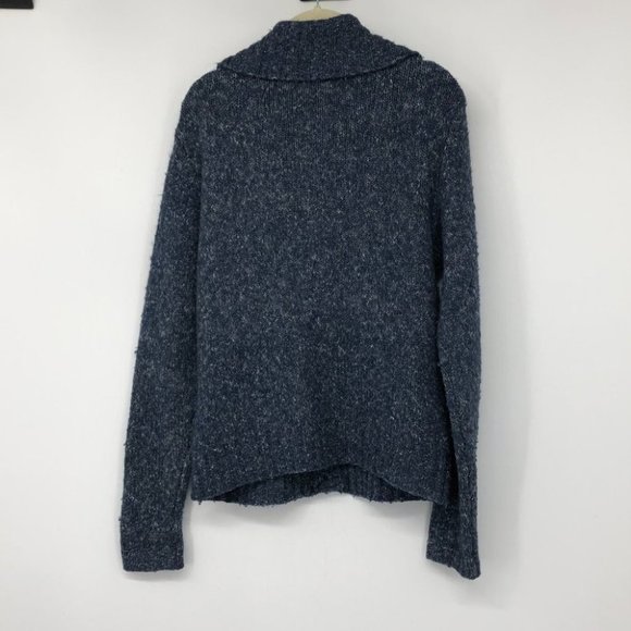 L.L. Bean Navy Women's Knit Cardigan - Picture 14 of 14